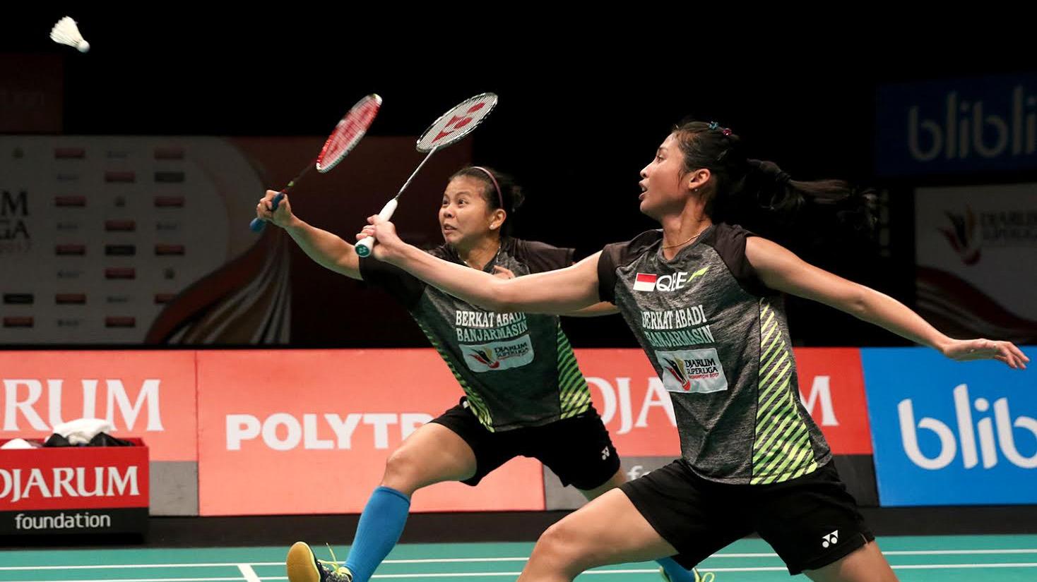Rizki Amelia Pradipta dan Greysia Polii. - INDOSPORT